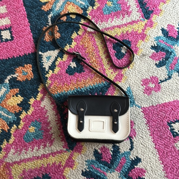 The Cambridge Satchel Company Handbags - Mini Tiny Small Purse Black White The Cambridge Satchel Company New